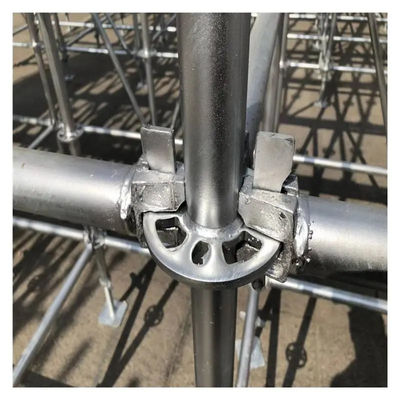 Galvanized Steel Pipe Scaffolding with 1.5-8.18mm Thickness 20-219mm Outer Diameter ISO9001 Certified