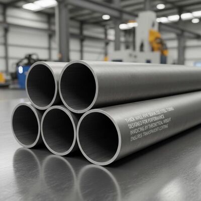 Thick Wall Pipe Seamless Steel Tubing Designed for Performance Invoicing By Theoretical Weight Ensures Transparent Costing