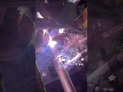 스테인레스 스틸 용접 파이프 가공 라인