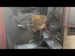 매듭 없는 파이프와 용접 파이프의 절단 과정